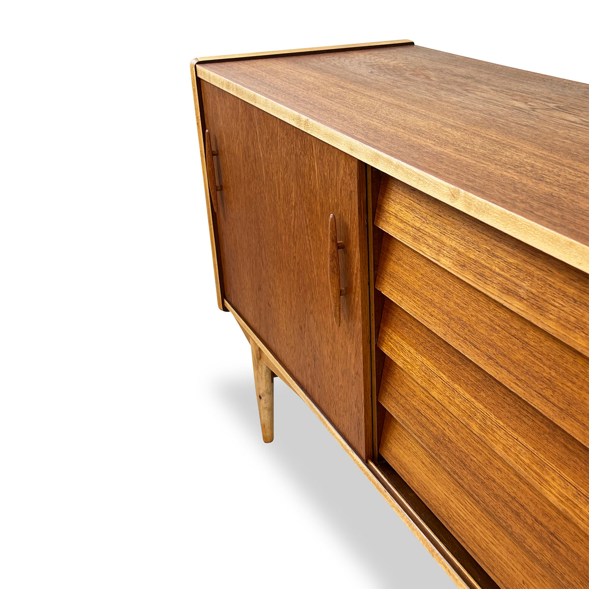 Teak and Beech Sideboard by Troeds