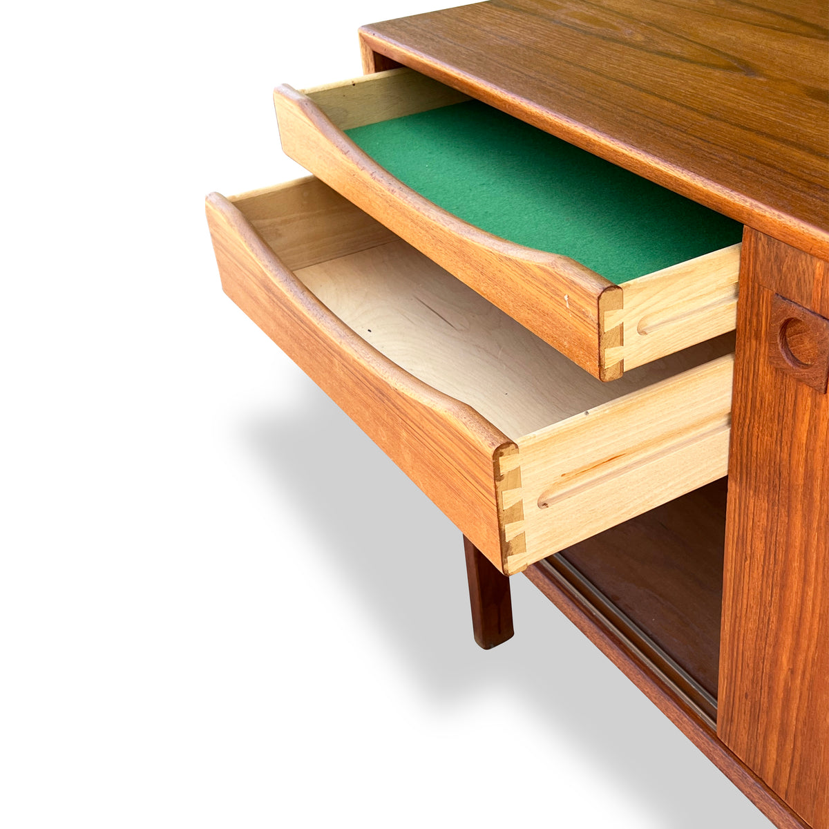 Teak Three Door Sideboard