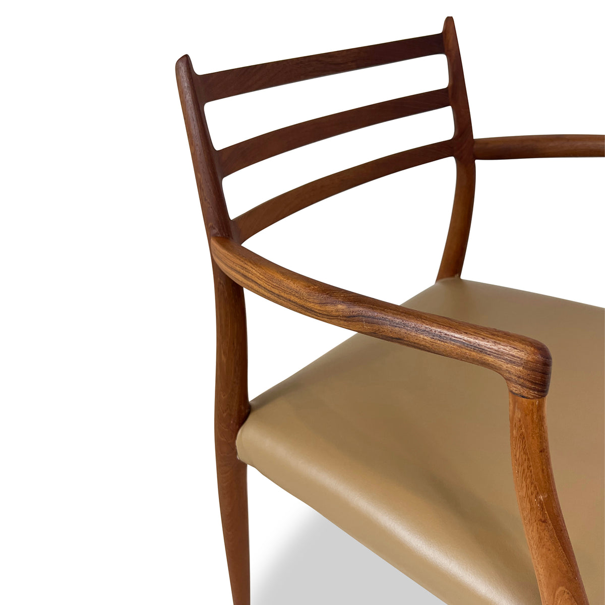 Pair of Moller Model 62 Arm Chairs