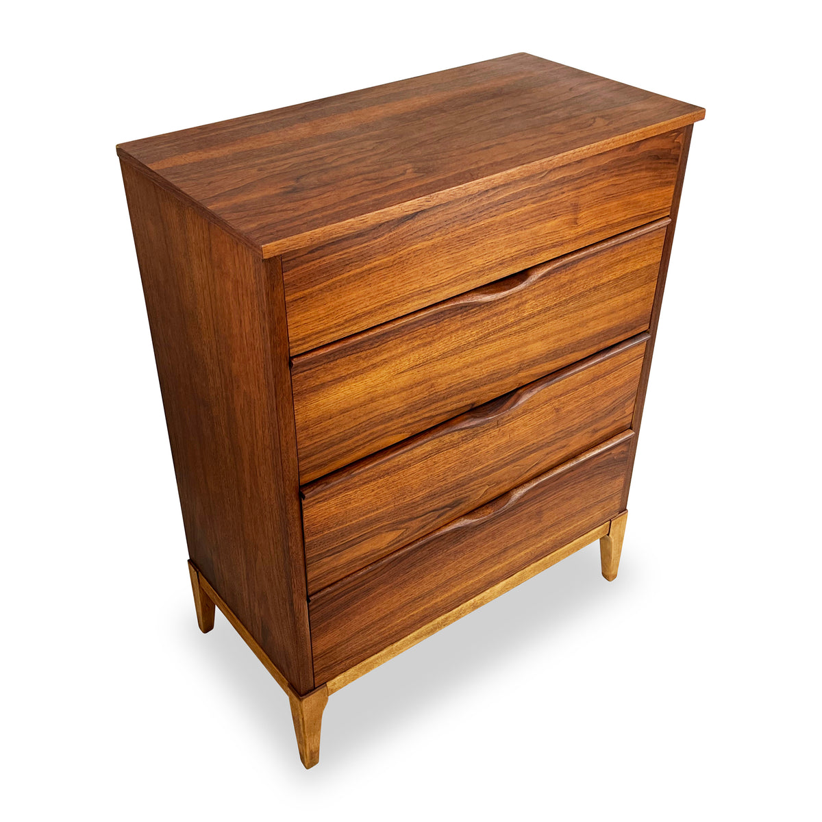 Walnut Highboy by Kaufman
