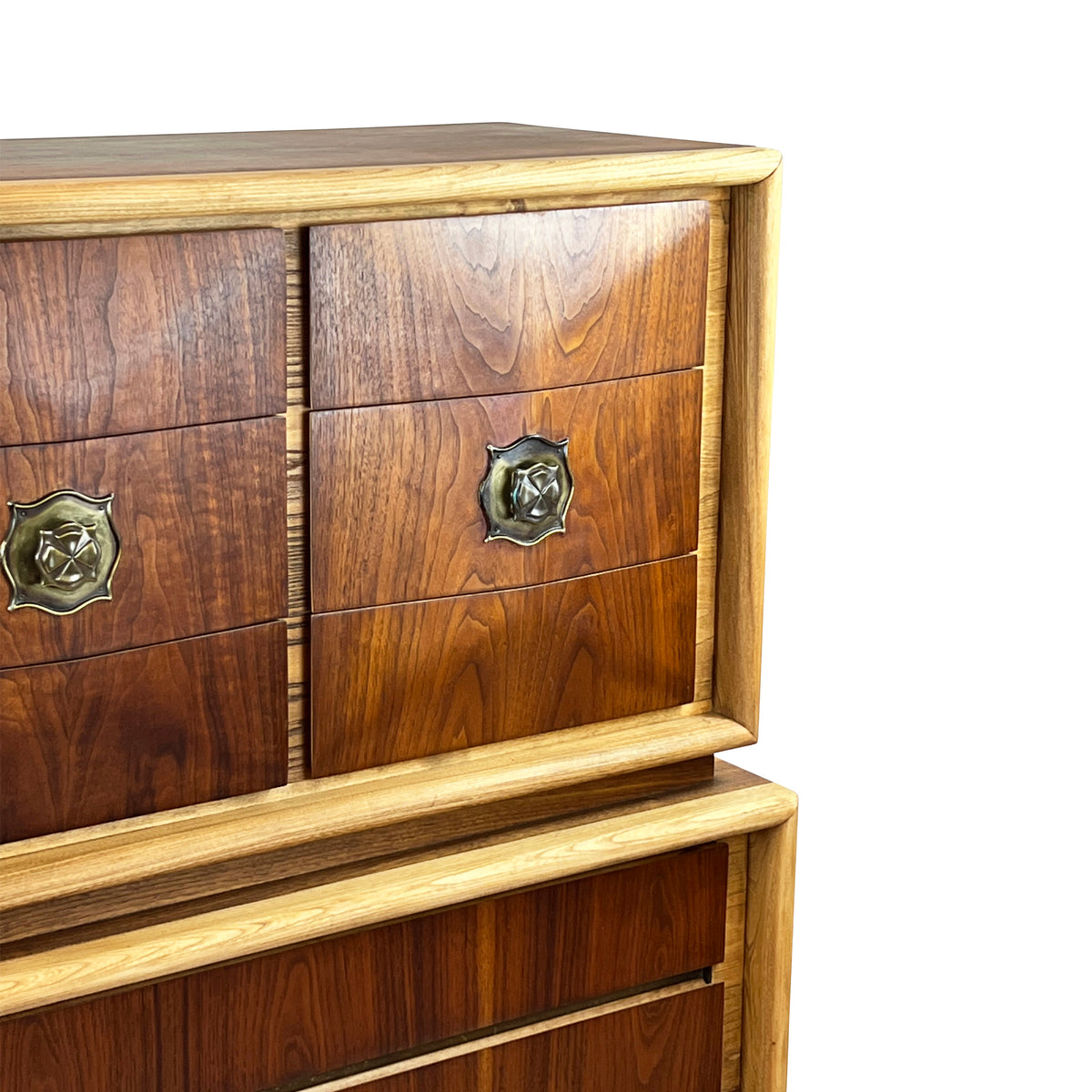 Walnut Highboy by United