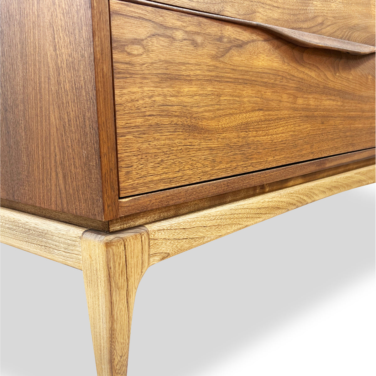 Walnut Highboy Dresser