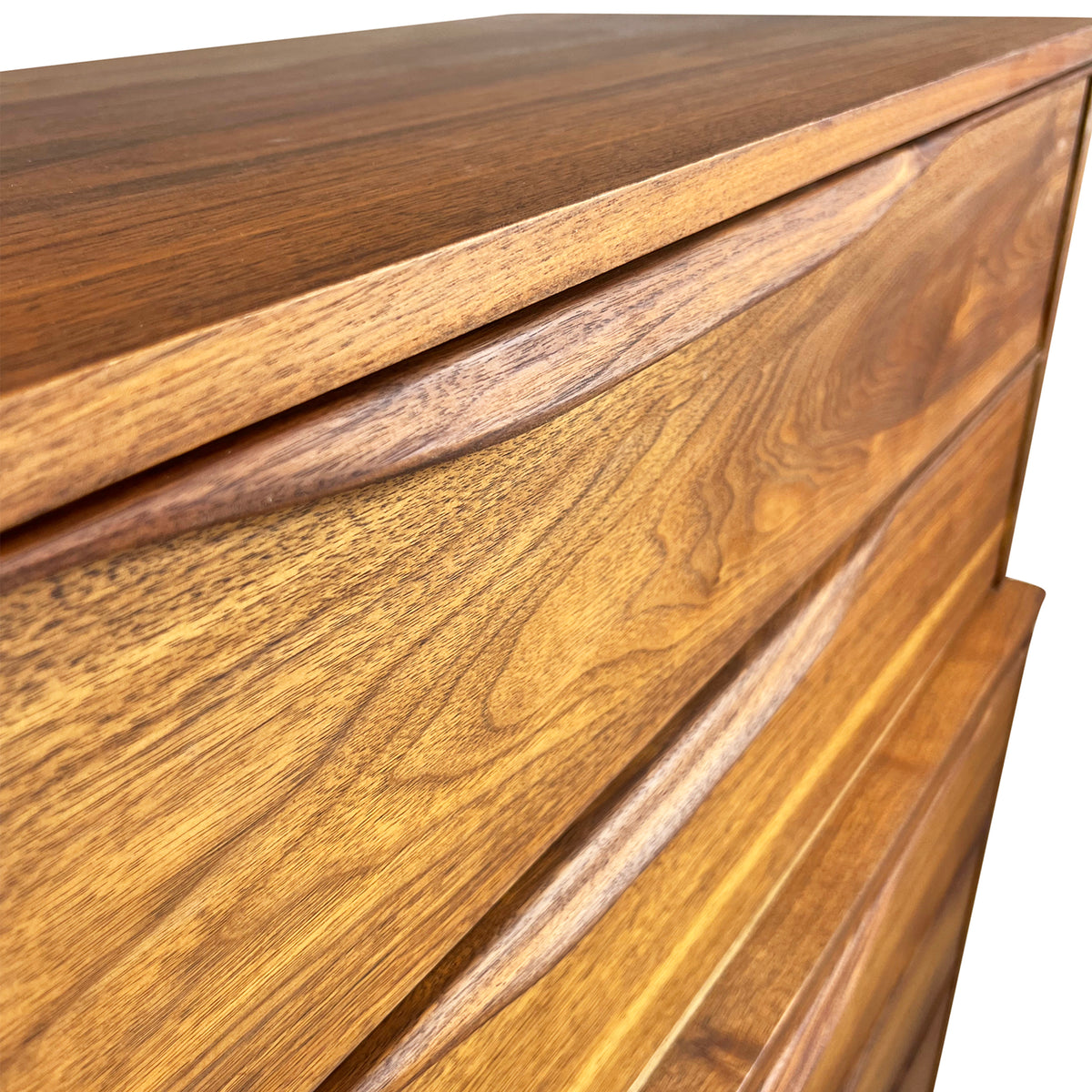 Walnut Highboy Dresser