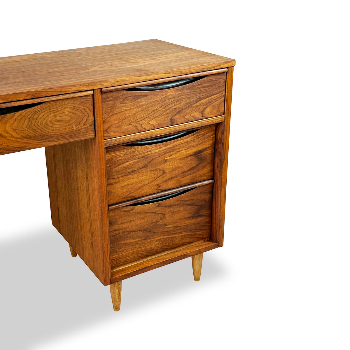 Compact Walnut Desk