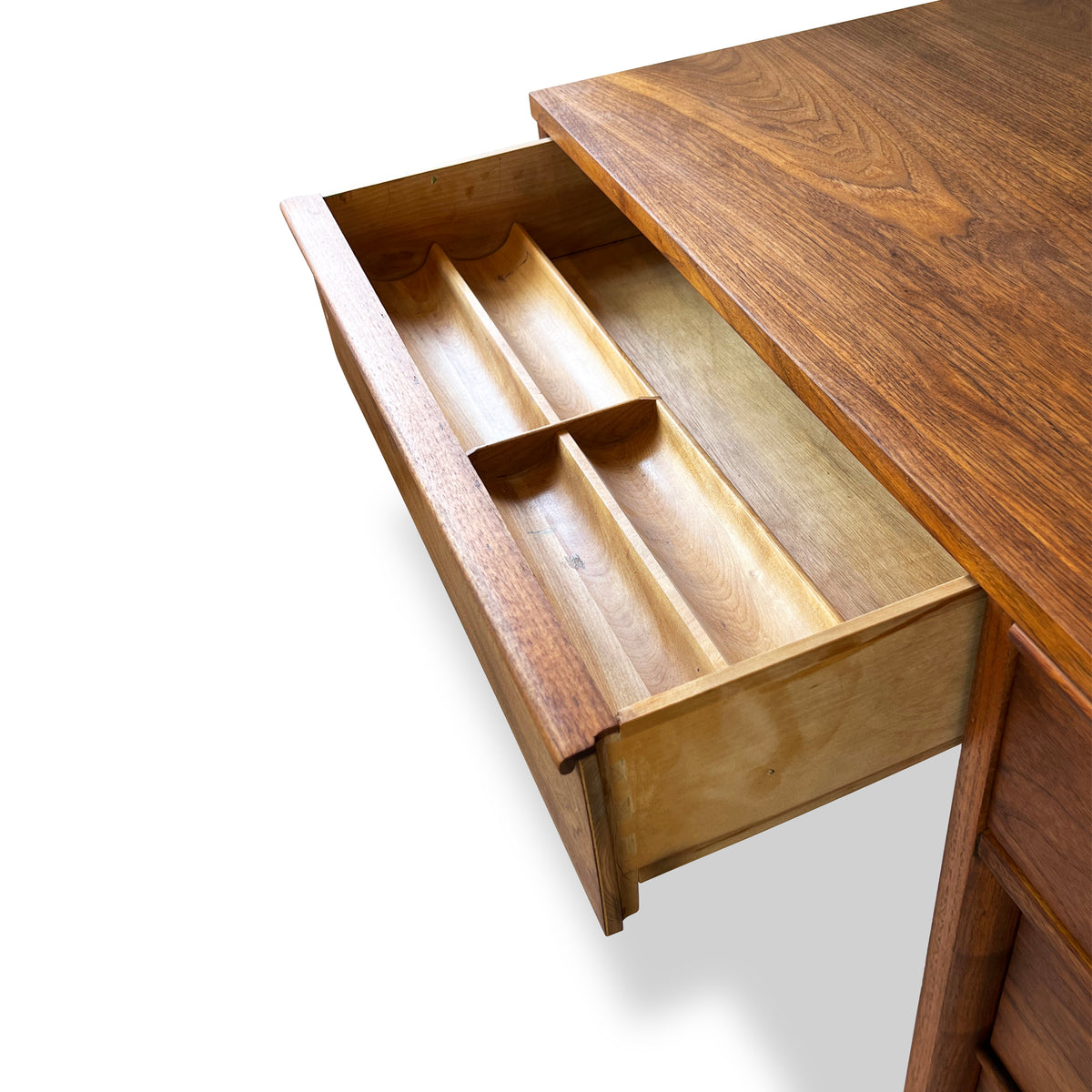 Compact Walnut Desk