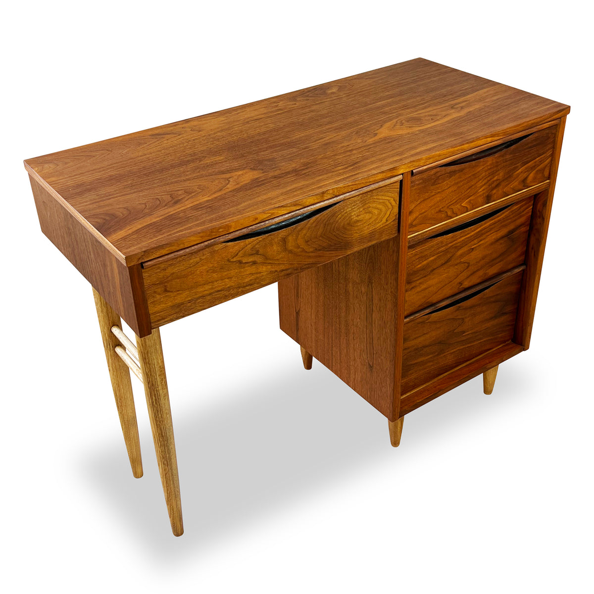 Compact Walnut Desk