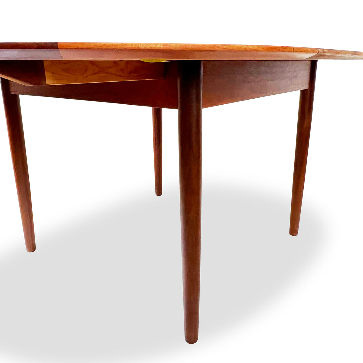 Teak Butterfly Leaf Dining Table