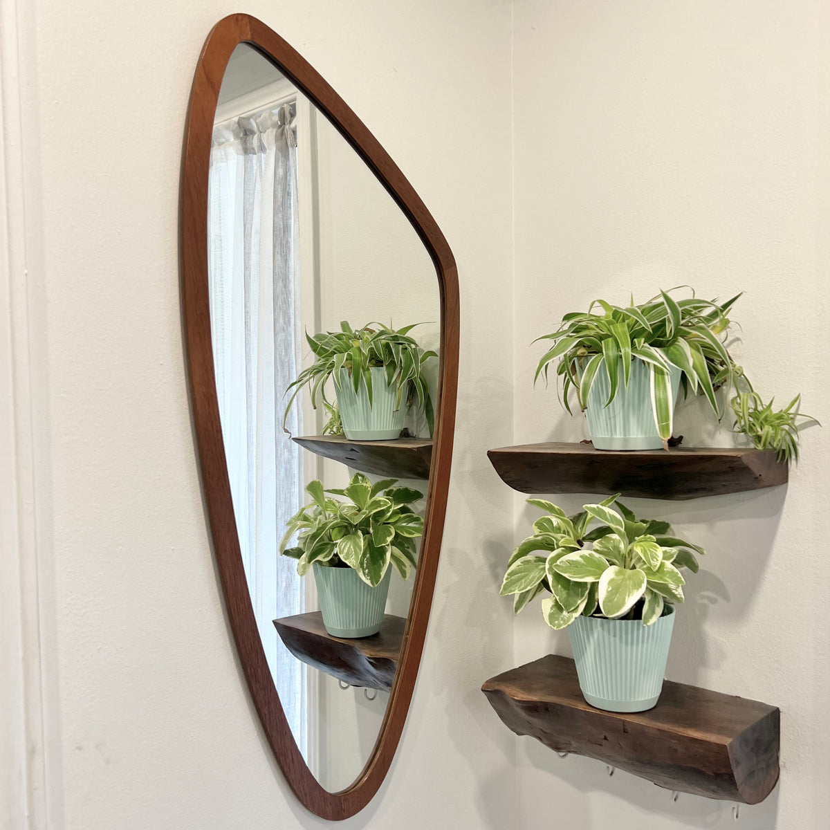 Danish Teak Mirror