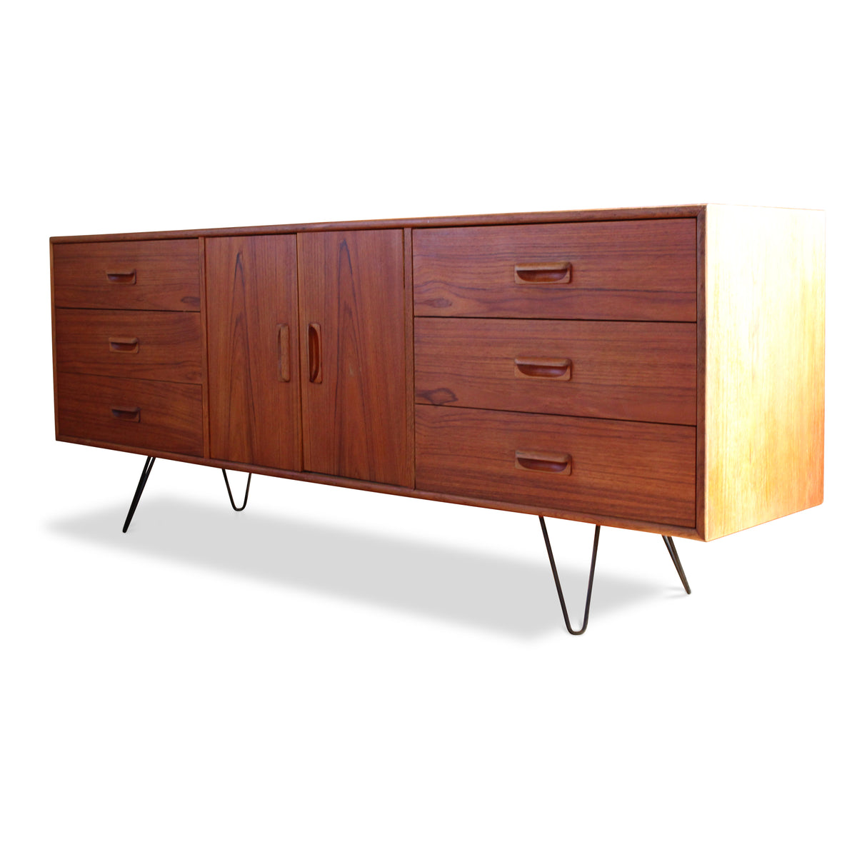 Teak Sideboard with Hairpin Legs