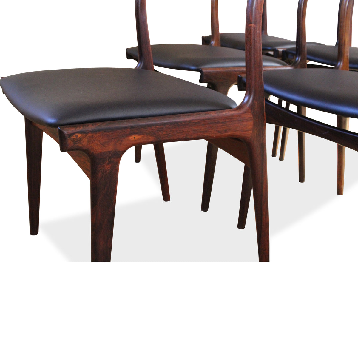 Johannes Andersen Rosewood 138 Chairs