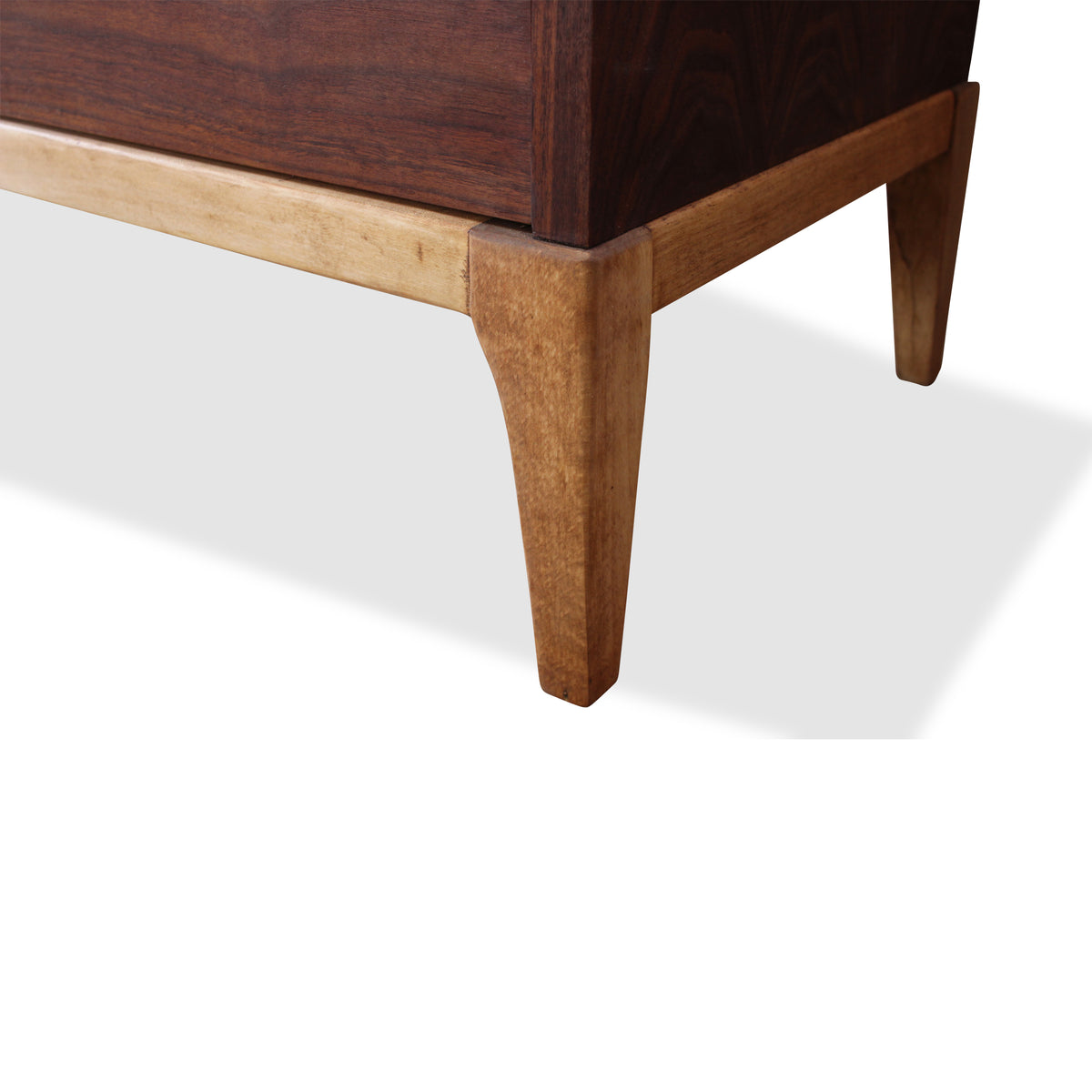 Walnut Nine Drawer Dresser by Kaufman Furniture 