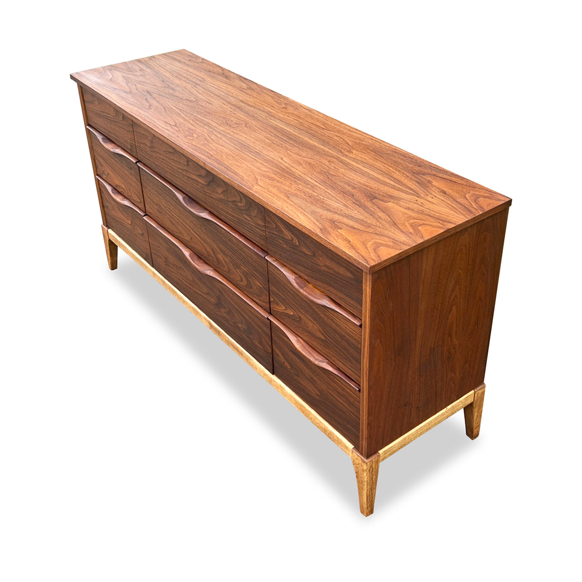 Walnut Dresser by Kaufman Furniture