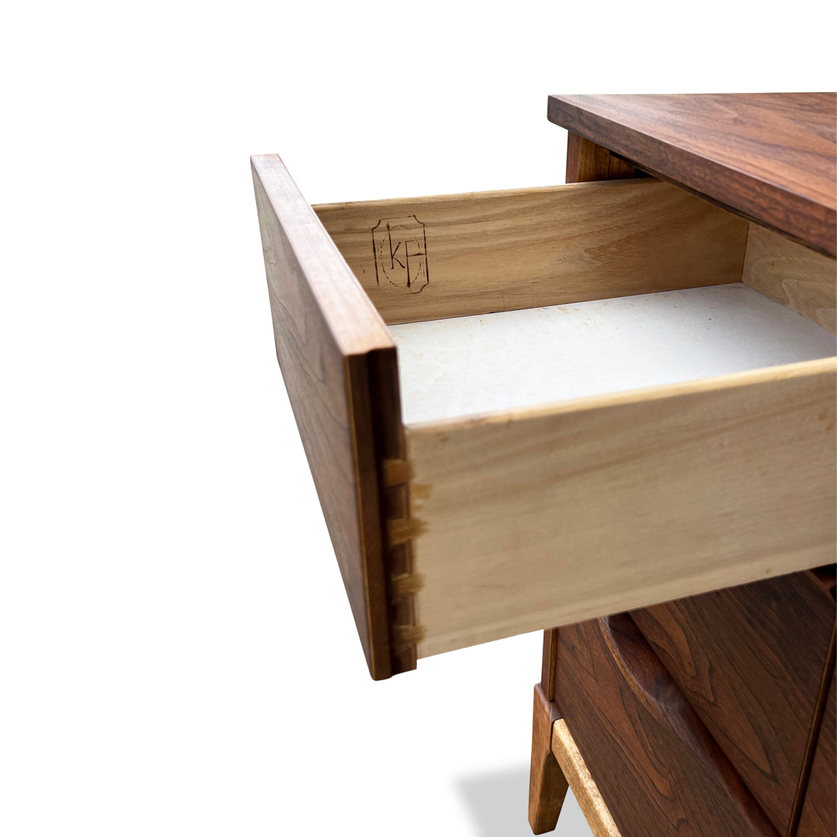 Walnut Dresser by Kaufman Furniture