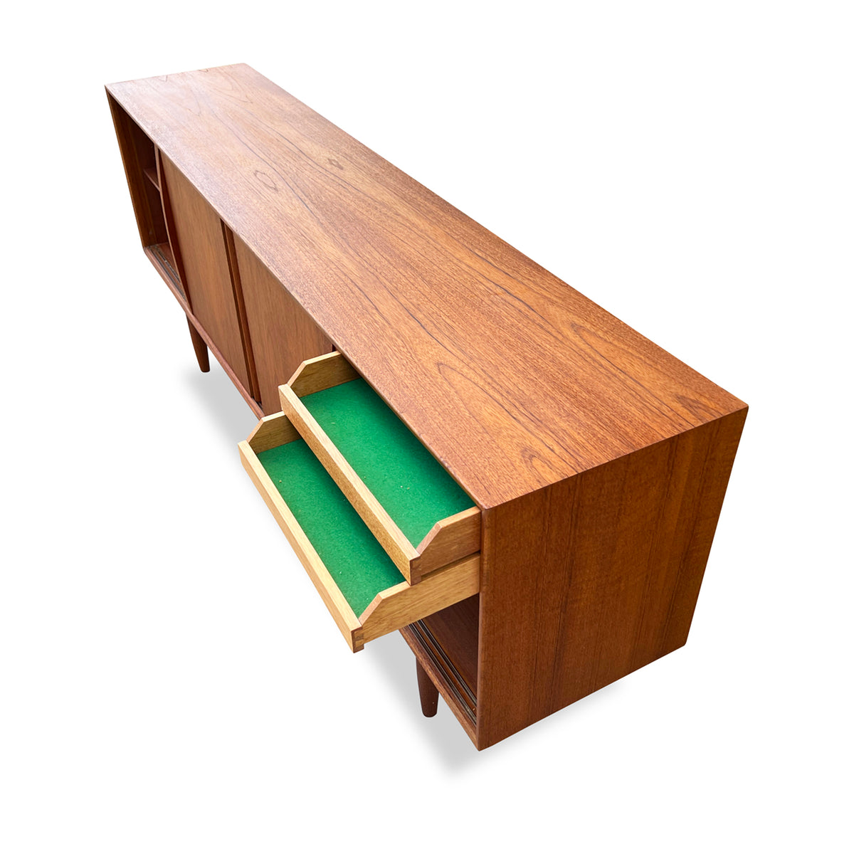 Teak Four Door Sideboard
