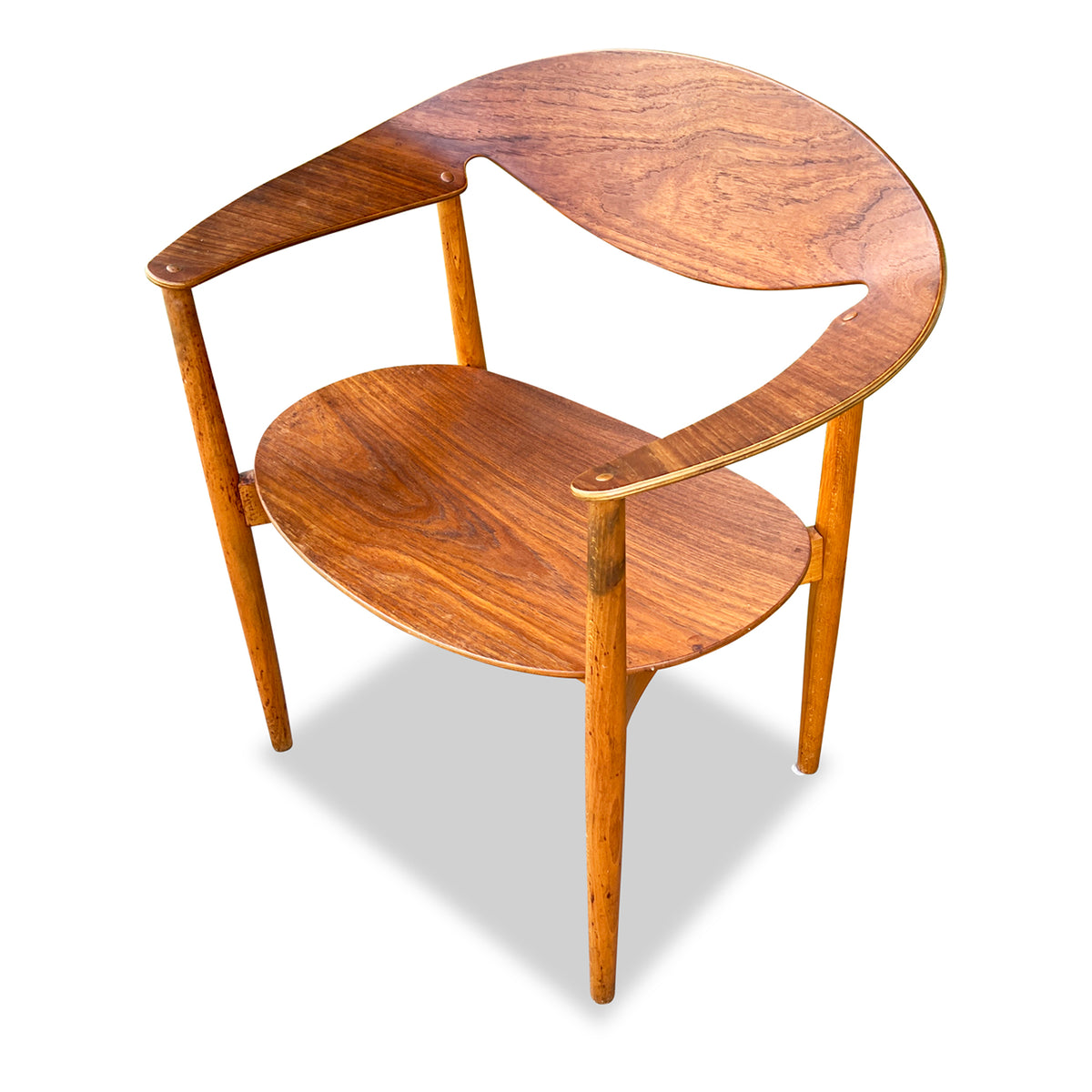 Metropolitan Chair by Ejnar Larsen and Aksel Bender Madsen for Fritz Hansen