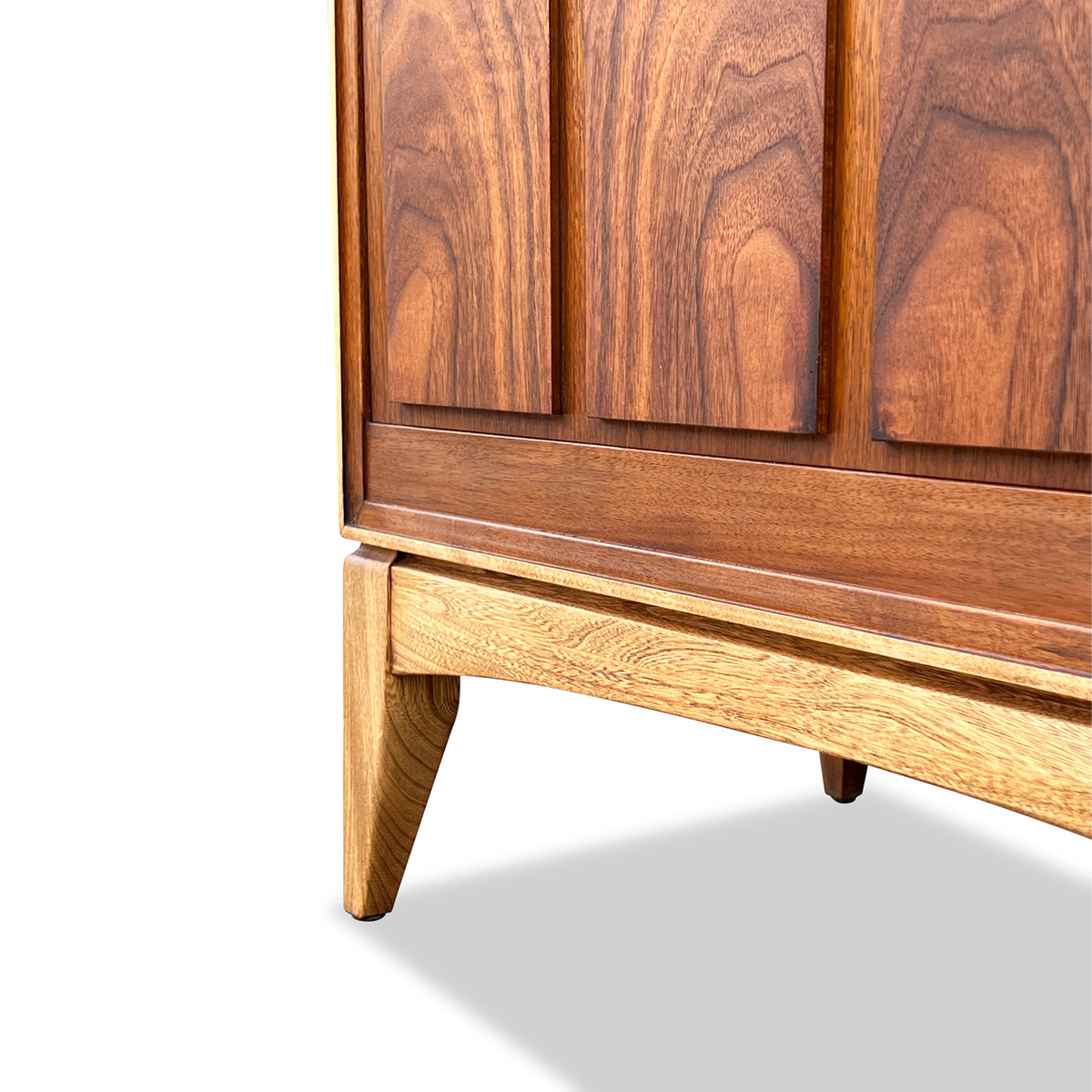 Walnut Record Cabinet
