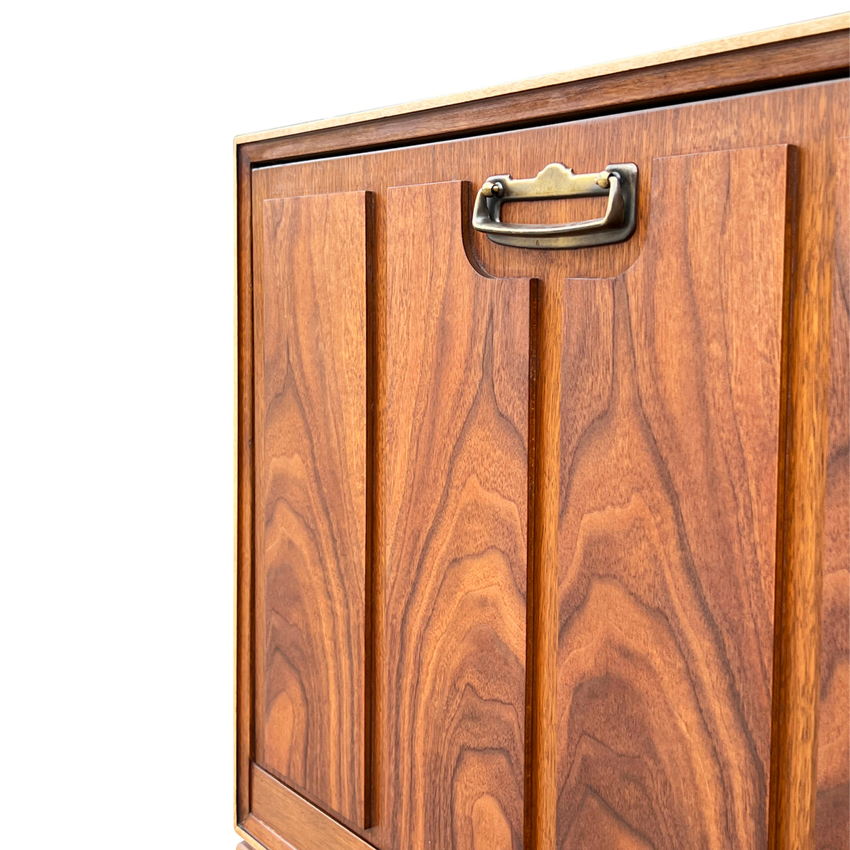 Walnut Record Cabinet