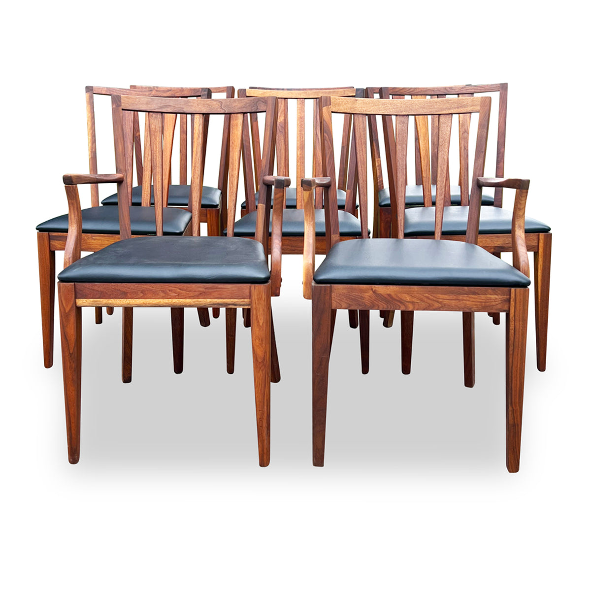 Walnut Dining Chairs by Gibbard