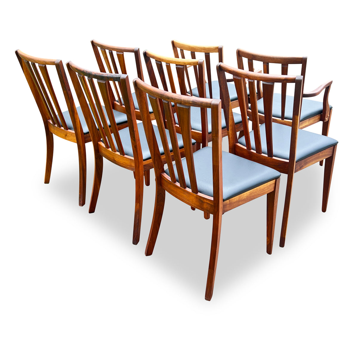 Walnut Dining Chairs by Gibbard
