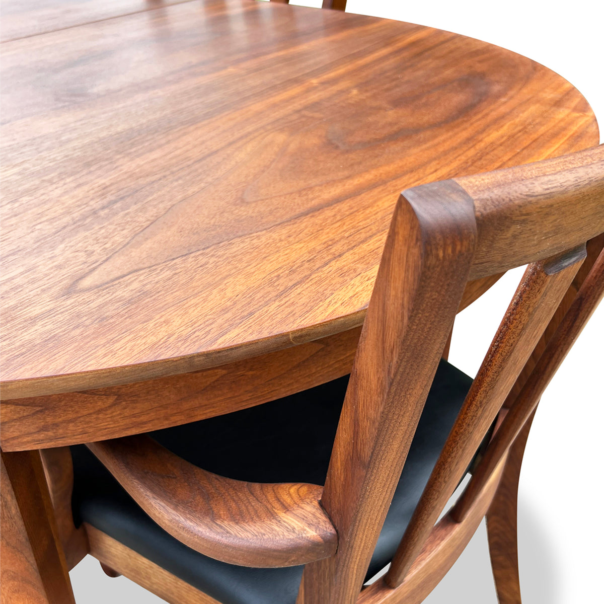 Walnut Dining Chairs by Gibbard