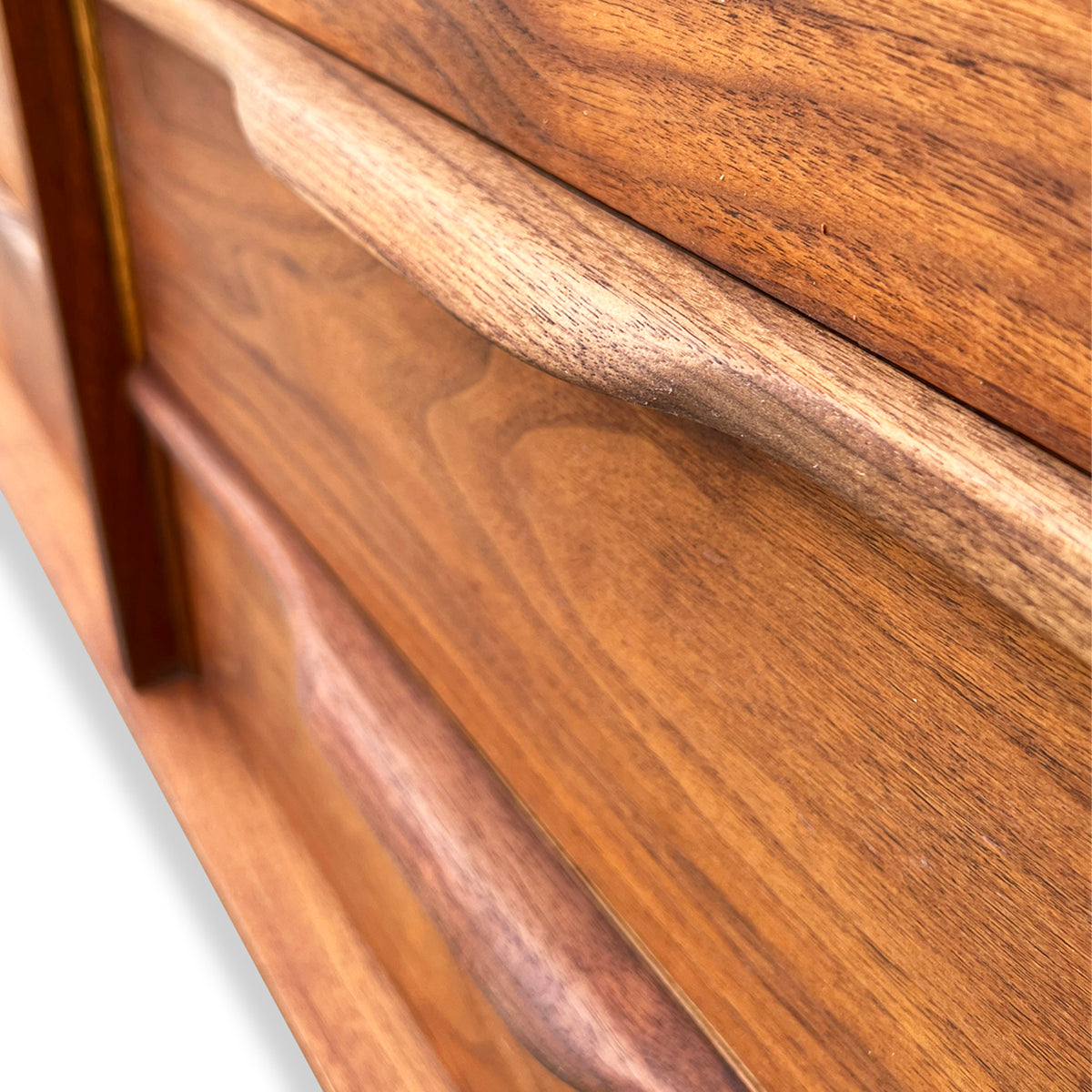 Walnut Nine Drawer Dresser by Princeville