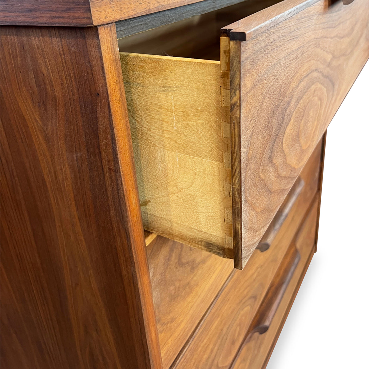 Walnut Highboy Dresser