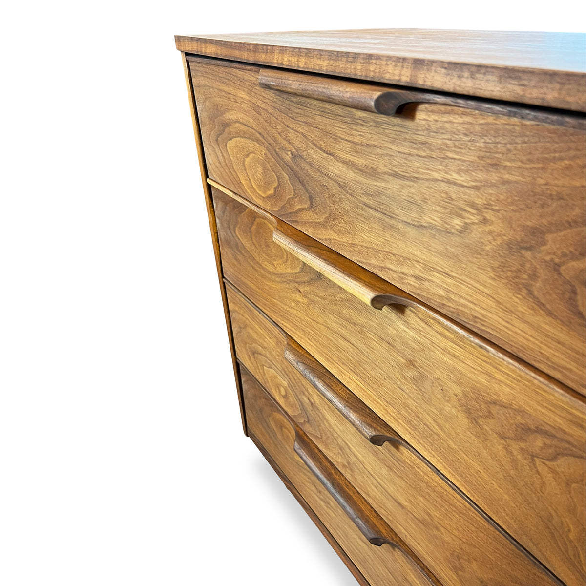 Walnut Highboy Dresser