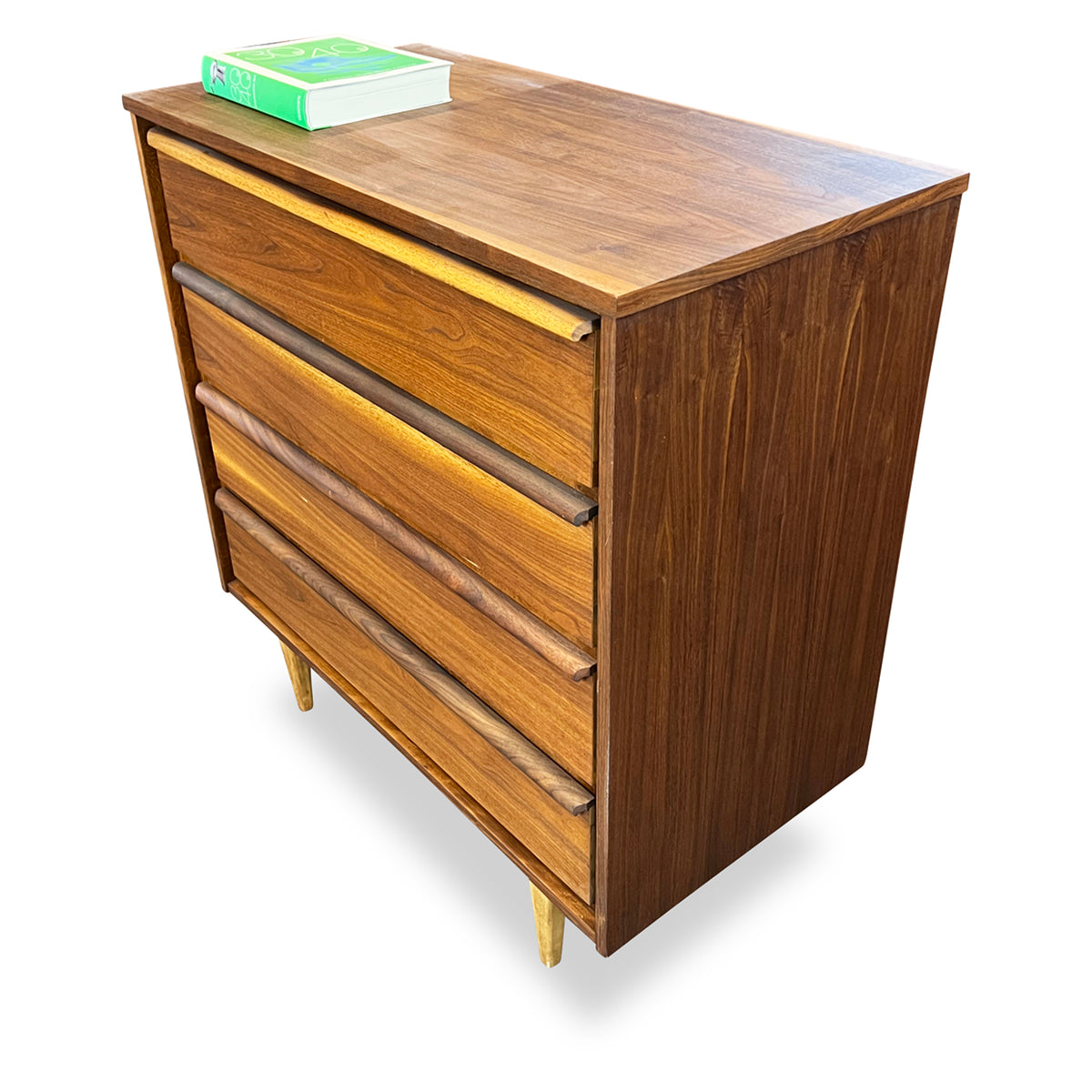 HPL Walnut Chest of Drawers