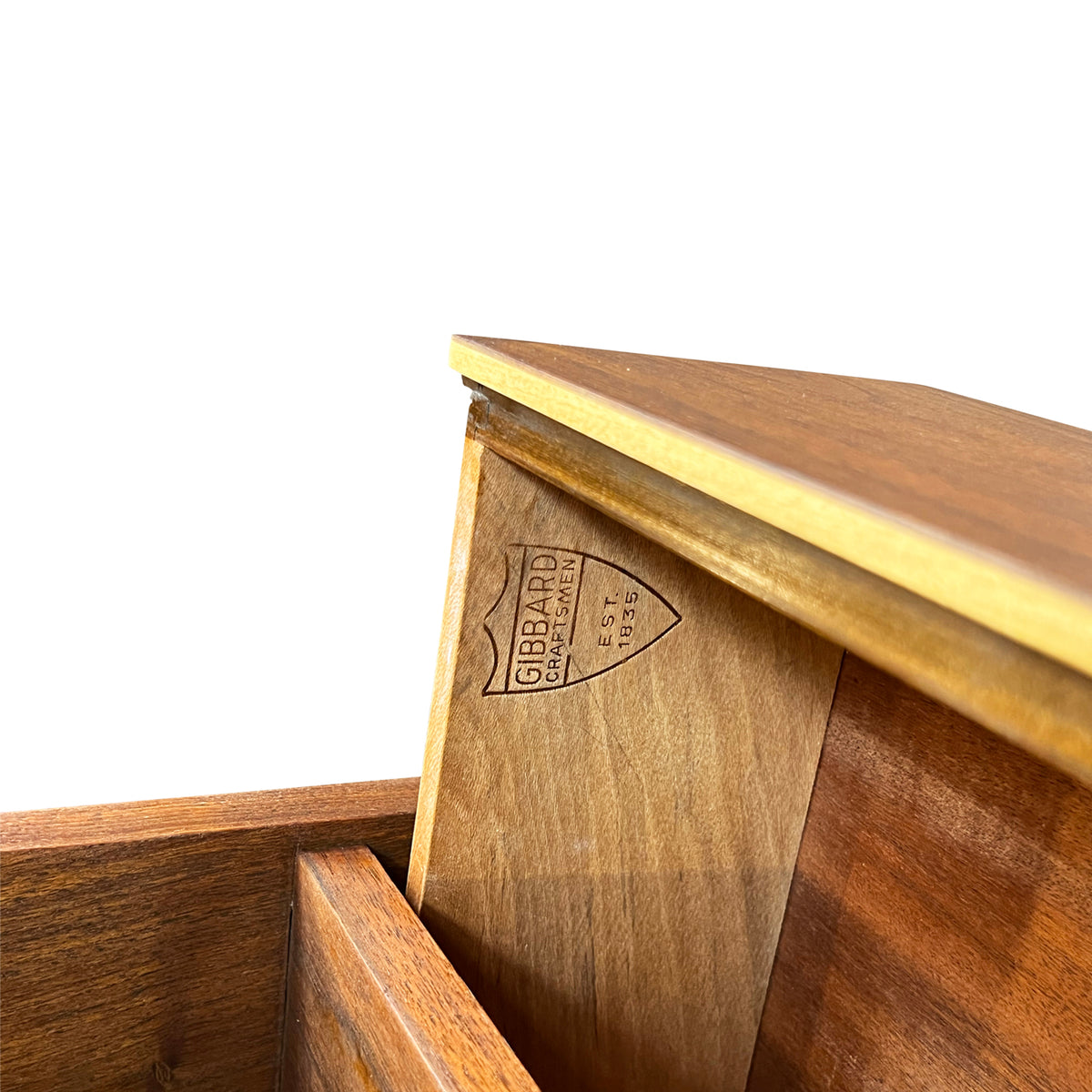 Walnut Nightstand by Gibbard