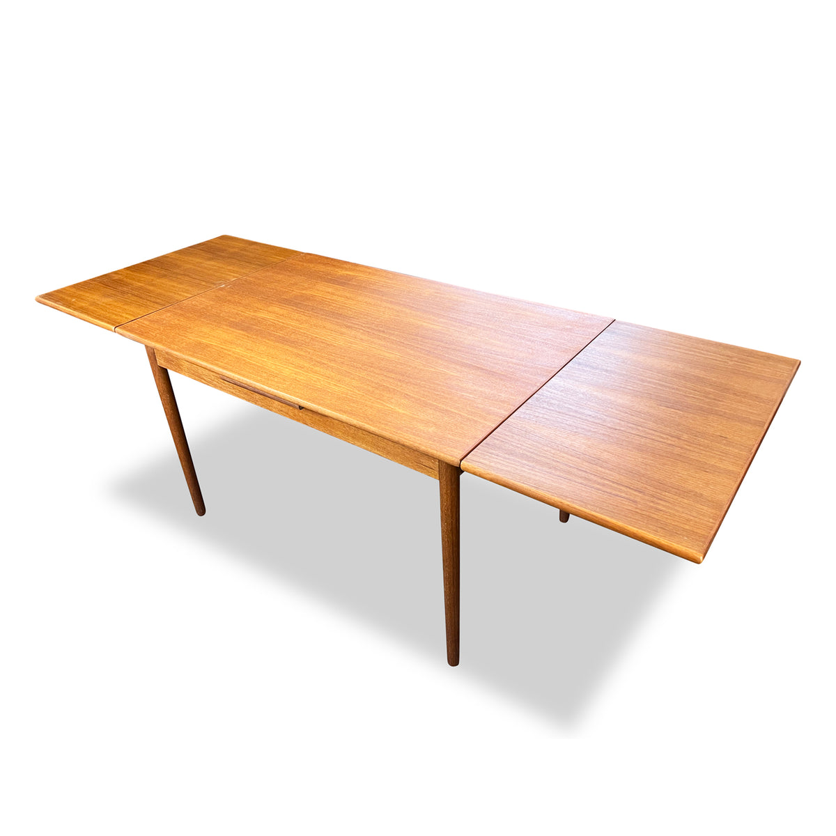 Teak Draw Leaf Dining Table