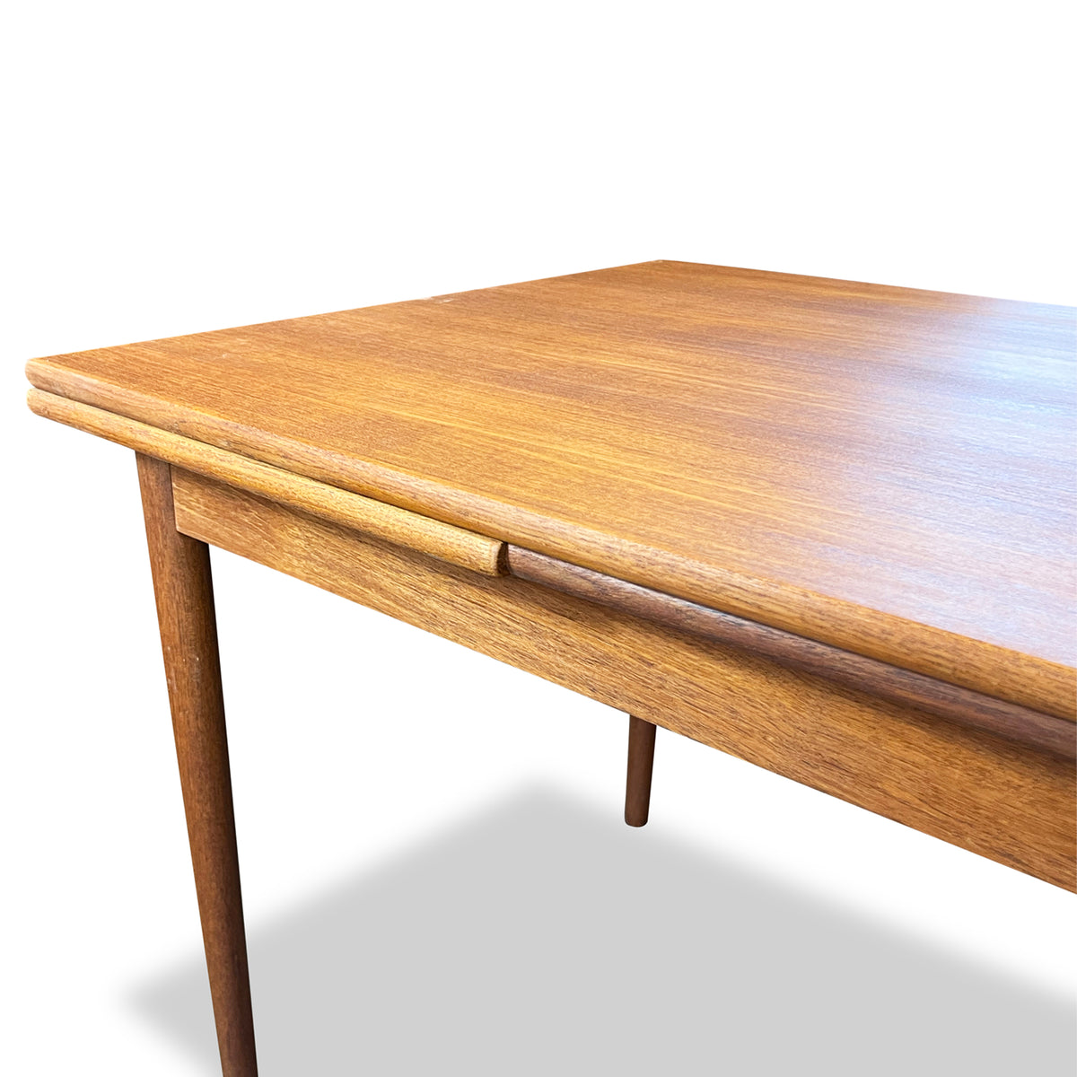 Teak Draw Leaf Dining Table