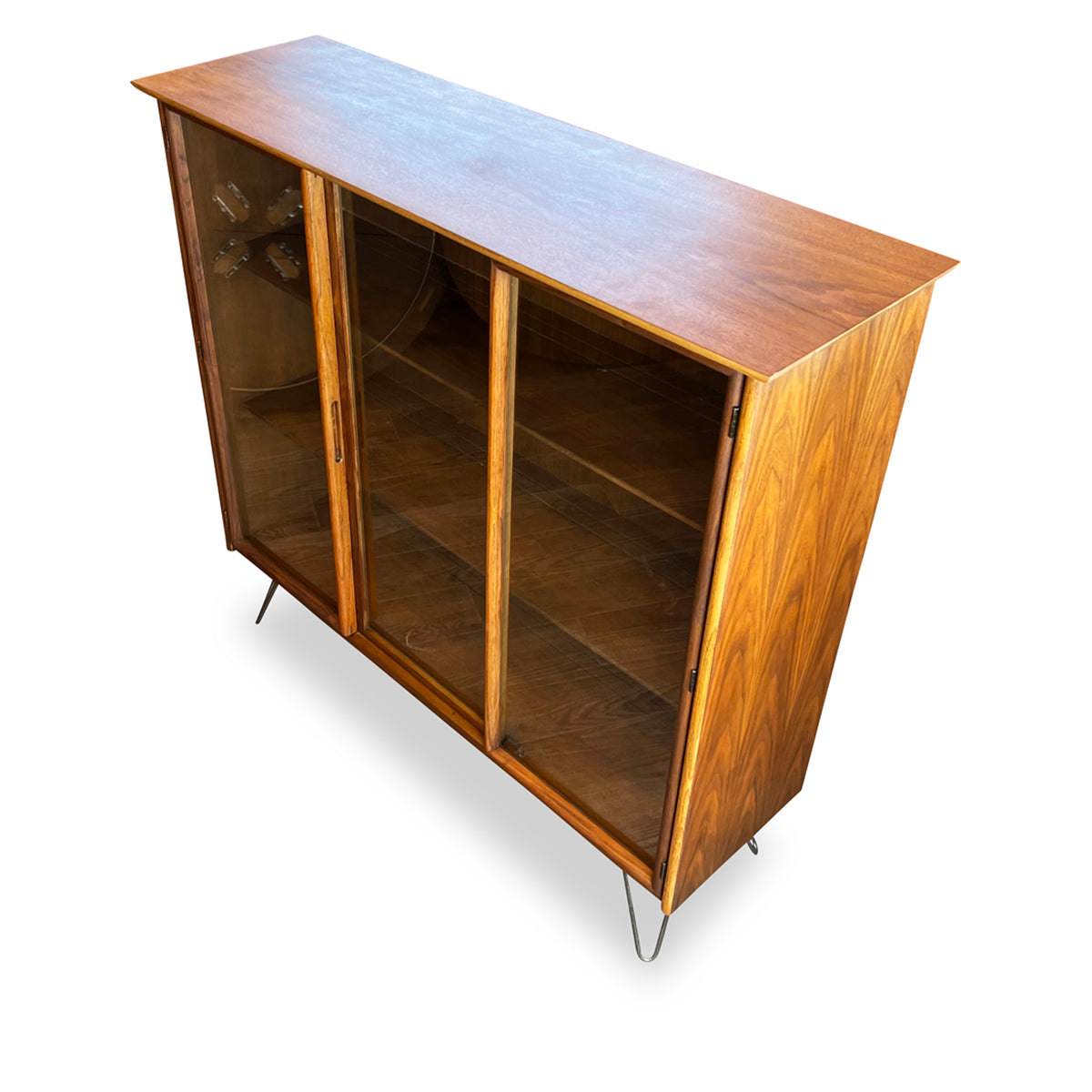 Walnut Bookcase by Gibbard