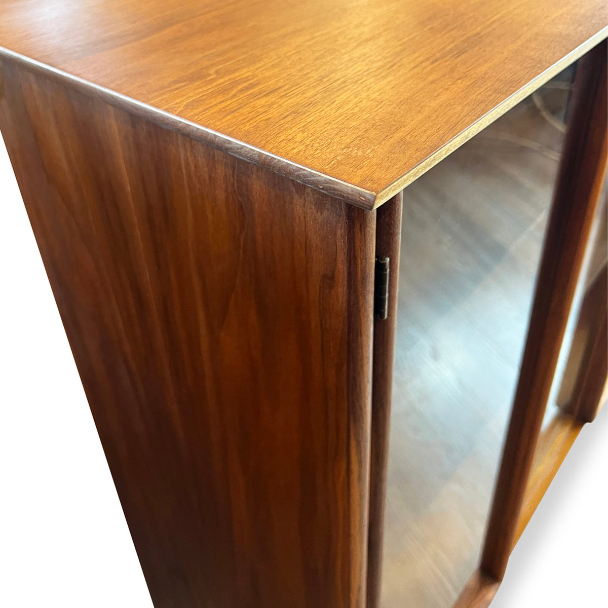 Walnut Bookcase by Gibbard