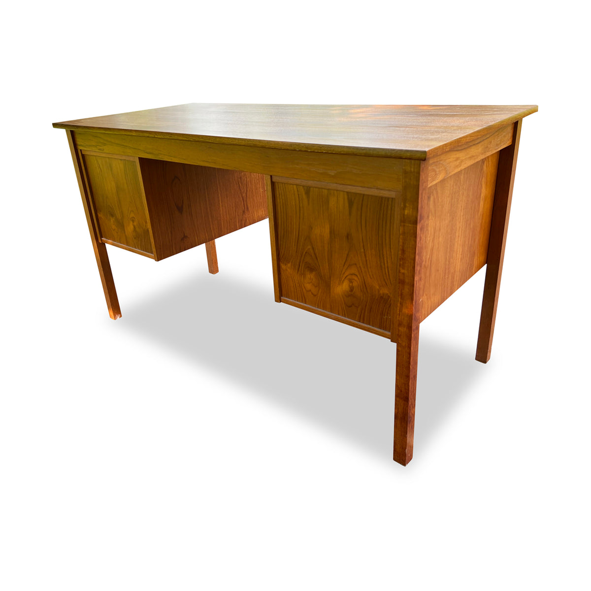 Teak Six Drawer Dresser