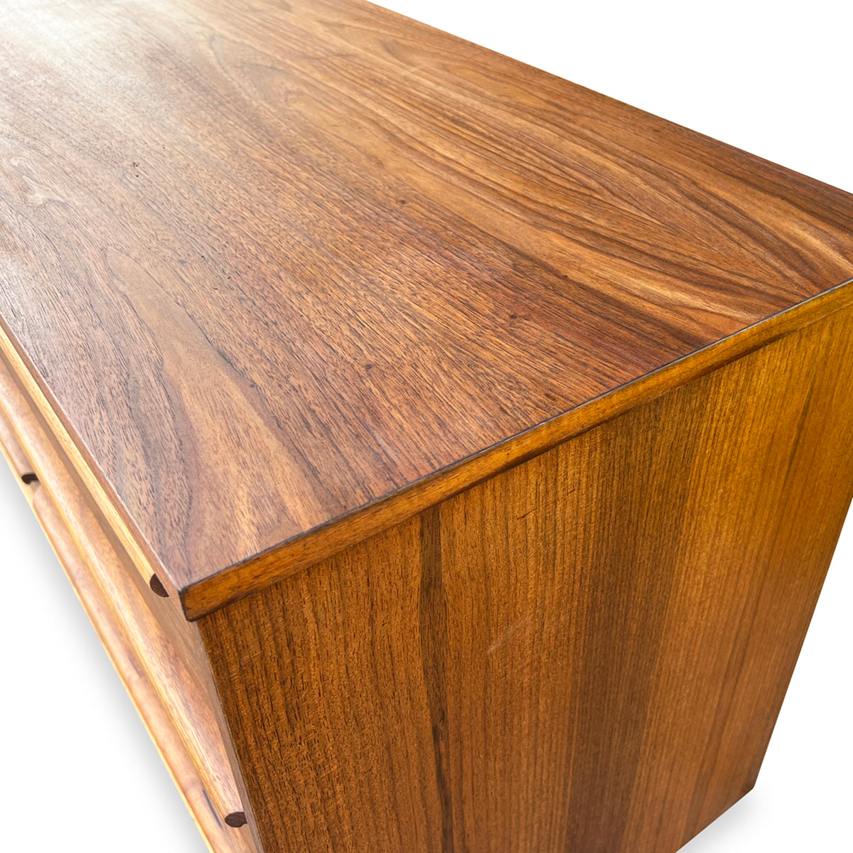 Walnut Nine Drawer Dresser by HPL
