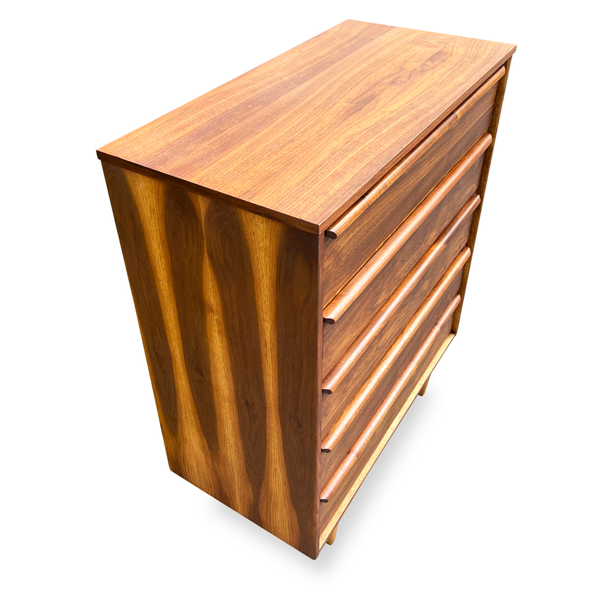HPL Walnut Chest of Drawers