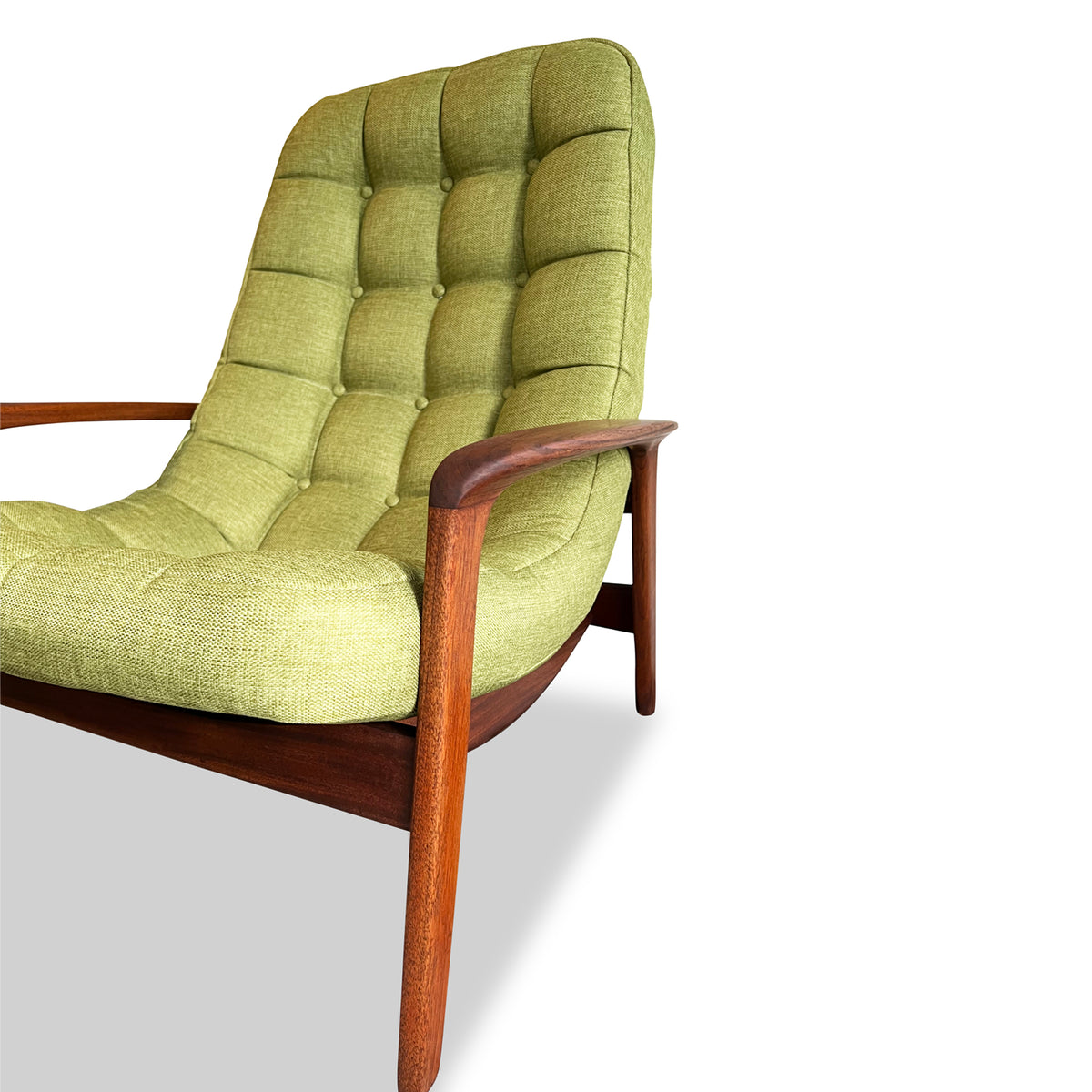 R. Huber Scoop Chair and Ottoman
