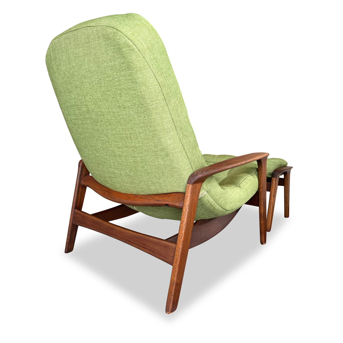 R. Huber Scoop Chair and Ottoman