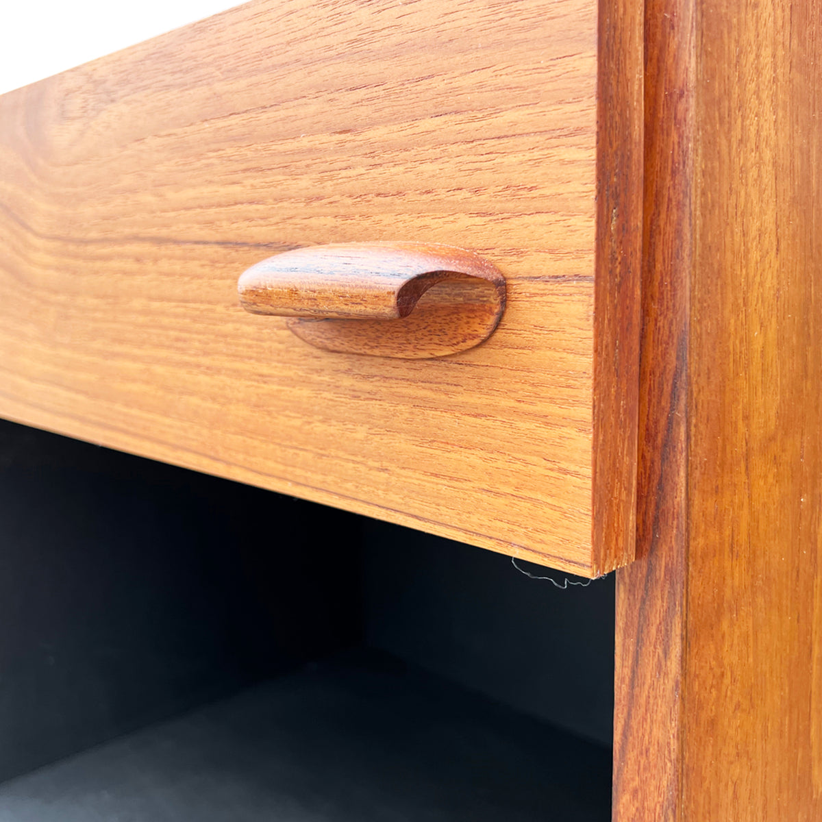 Teak Record Cabinet/Open Sideboard