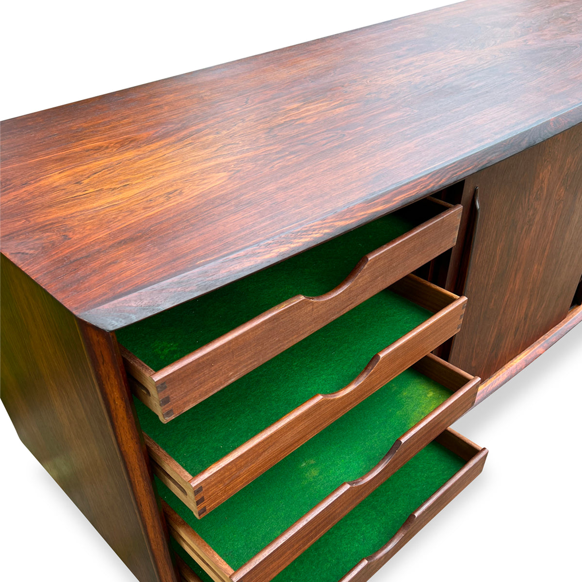 Rosewood Sideboard by H.P. Hansen