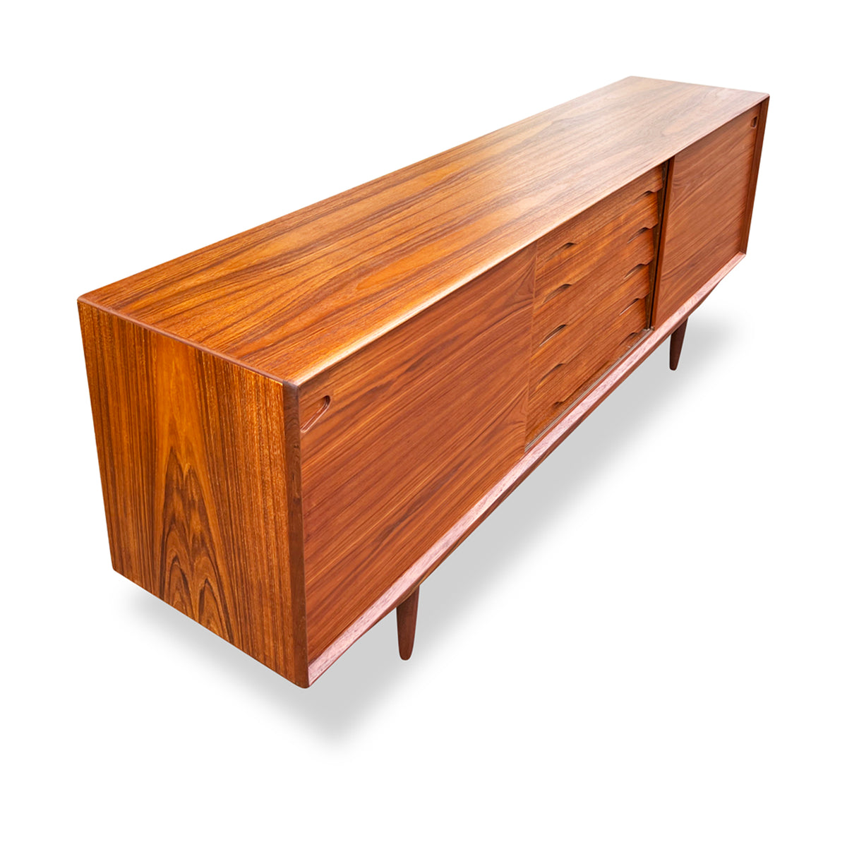 Rosengren Hansen for Dyrlund Danish Modern Teak Sideboard