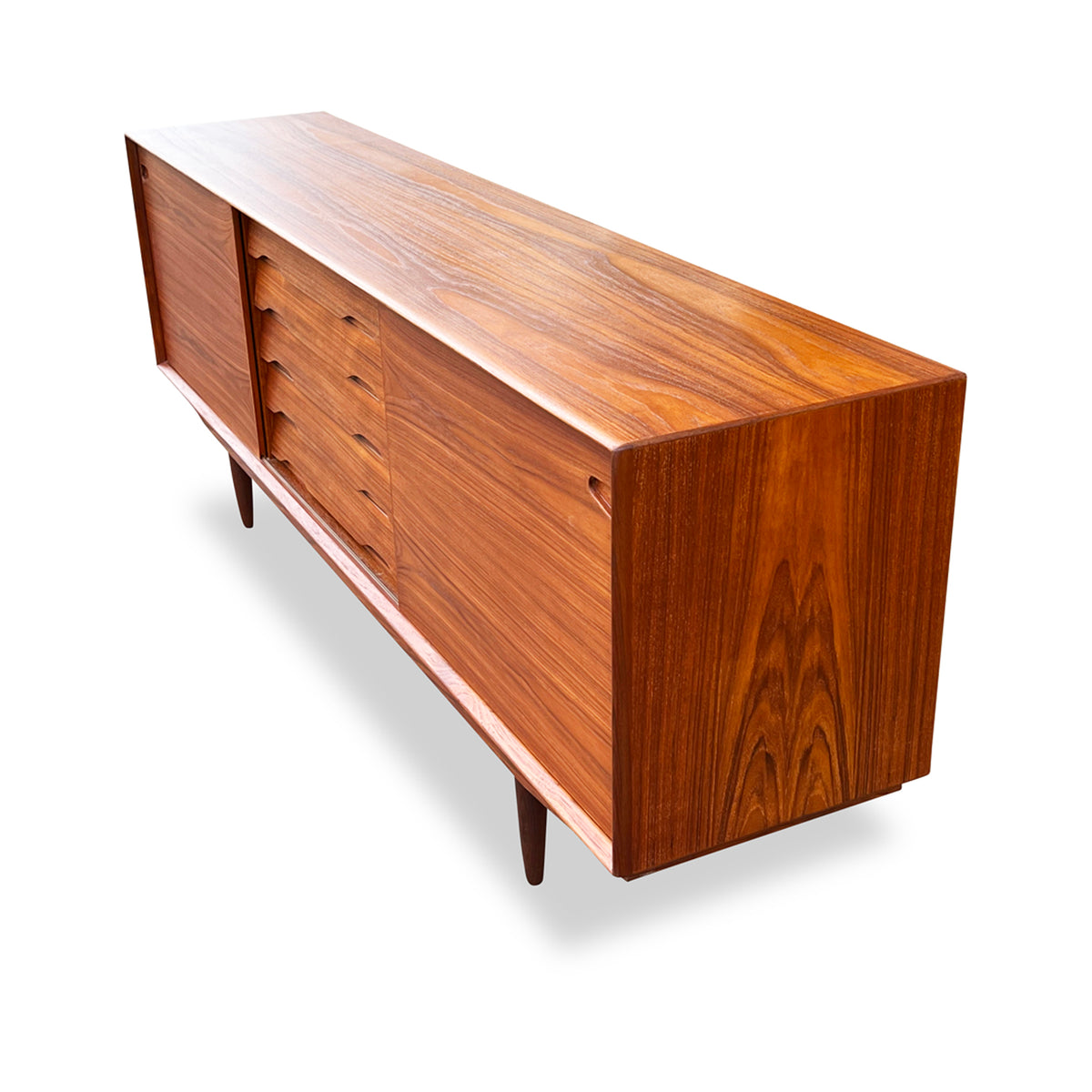 Rosengren Hansen for Dyrlund Danish Modern Teak Sideboard