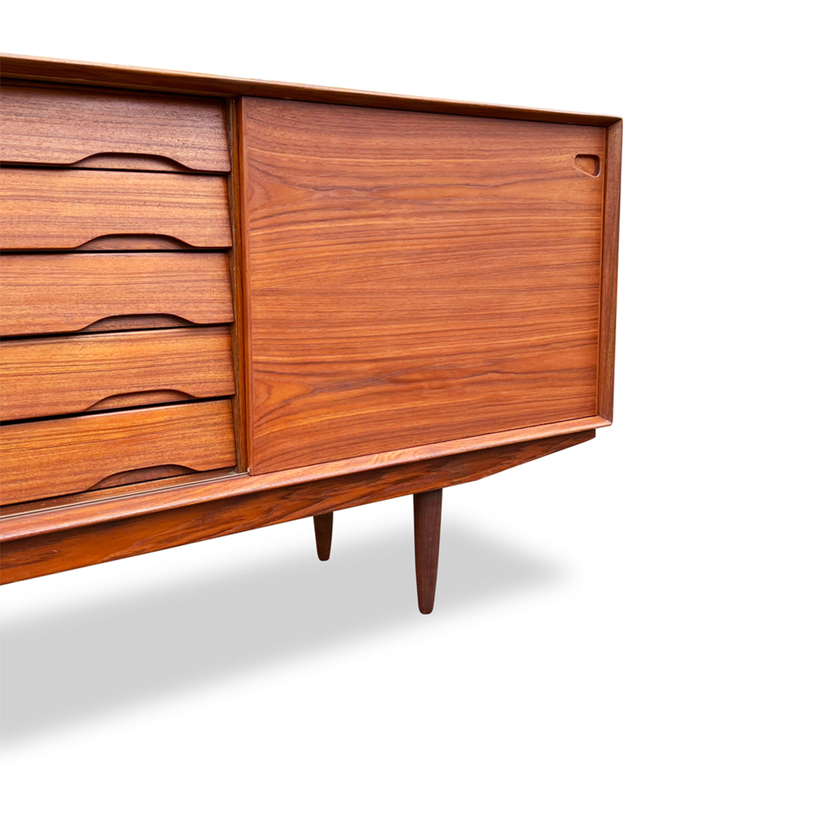 Rosengren Hansen for Dyrlund Danish Modern Teak Sideboard
