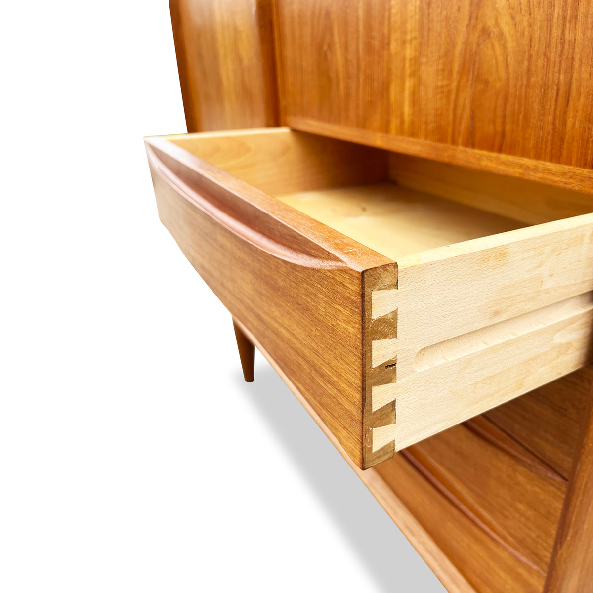Teak Upright Cabinet by Dyrlund
