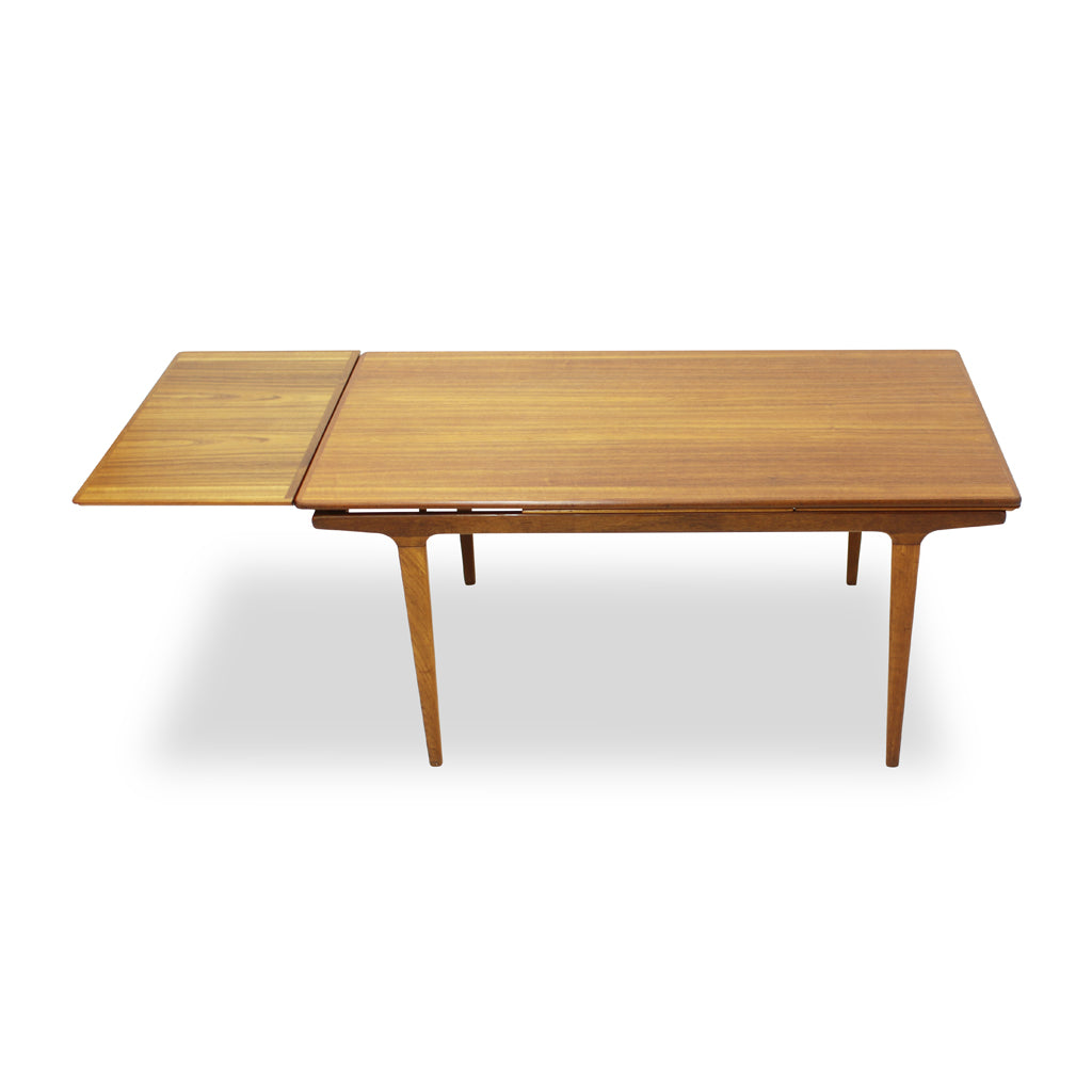 Teak Extendable Dining Table by Johannes Andersen