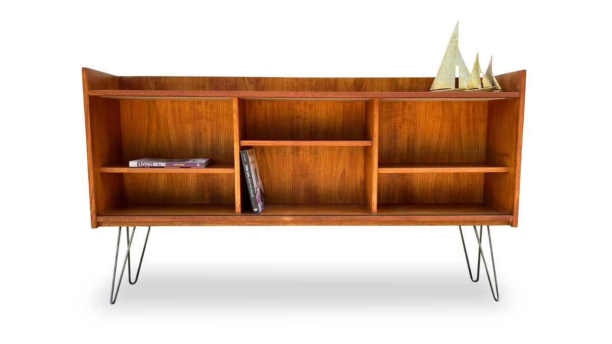 Teak Open Sideboard