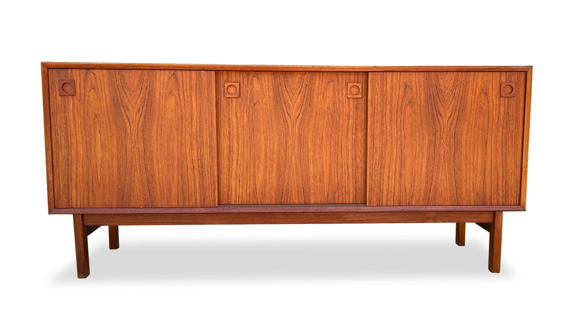 Teak Three Door Sideboard