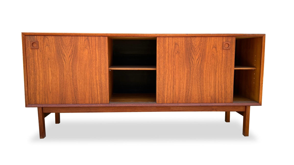 Teak Three Door Sideboard