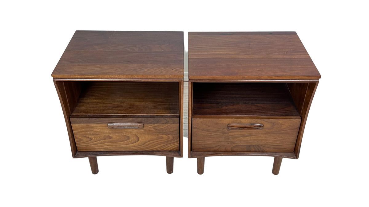 Solid Teak Nightstands by Imperial