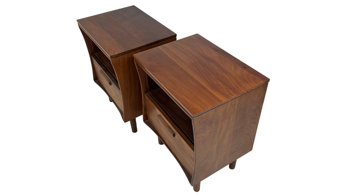 Solid Teak Nightstands by Imperial